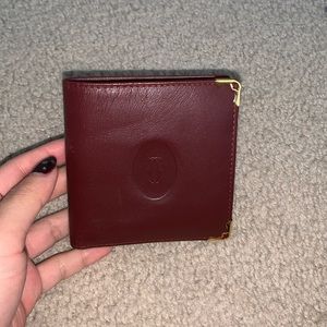 Cartier bifold wallet